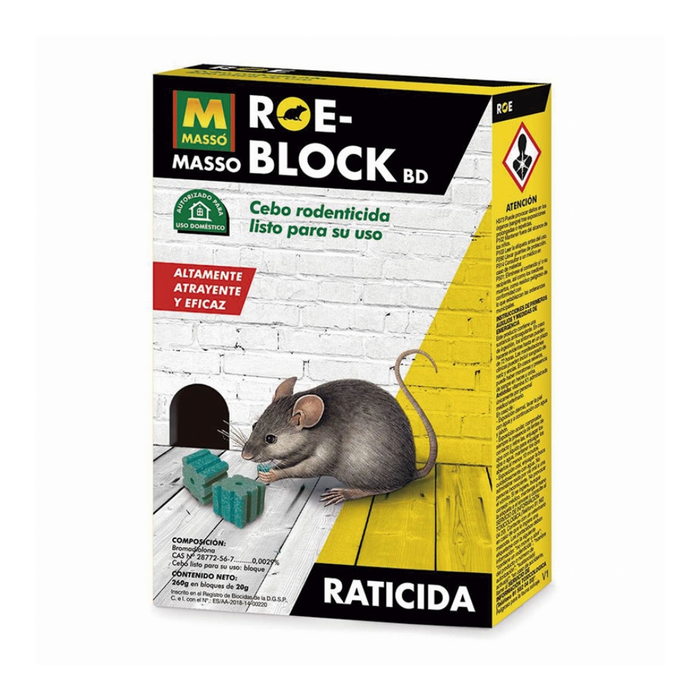 RATICIDA MASSÓ ROE BLOCK